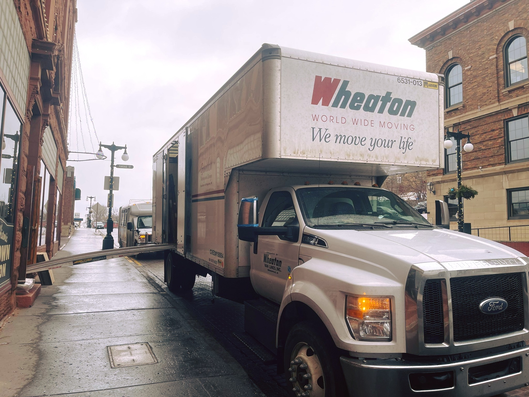 Moving Truck in Michigan's UP