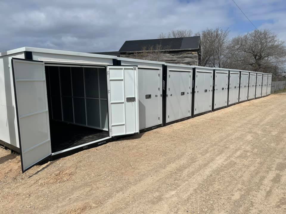 Open storage container
